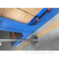 Shelf buckle beam forming production line